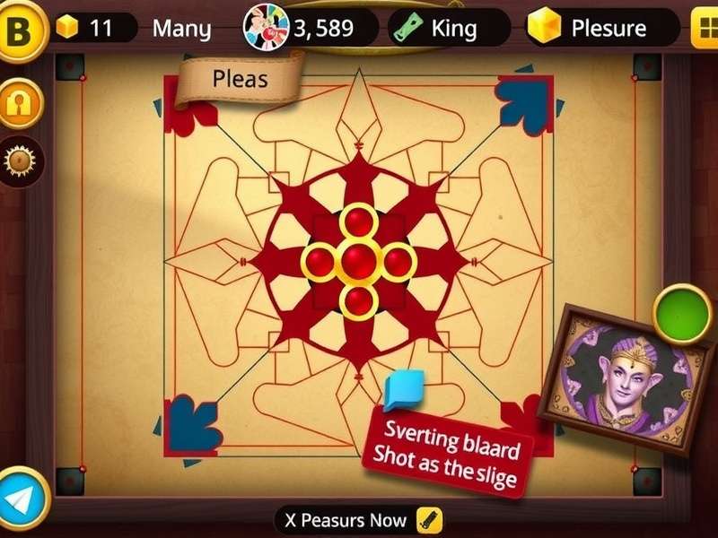 Carrom board layout and rules