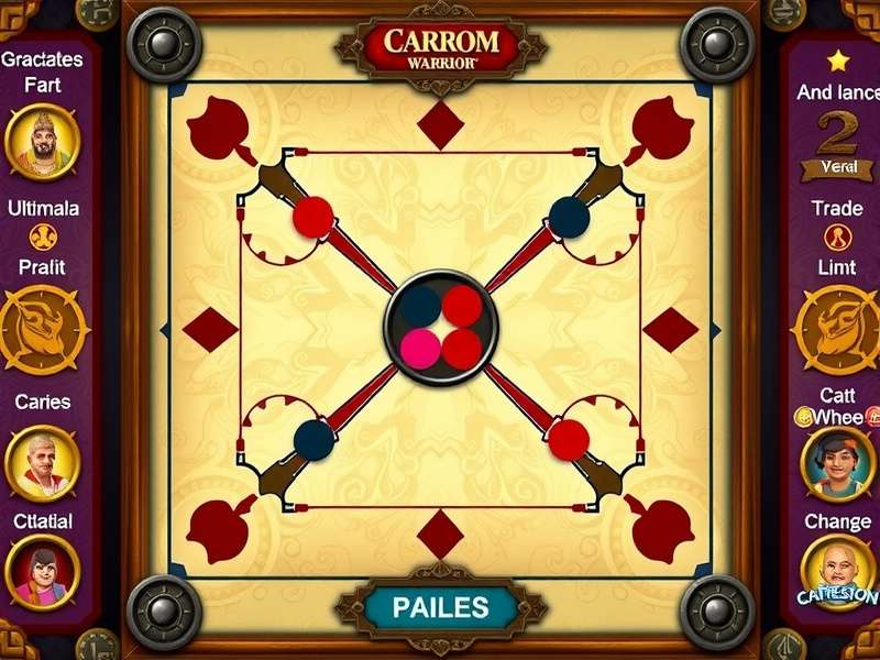 Carrom Warrior Legend features showcase